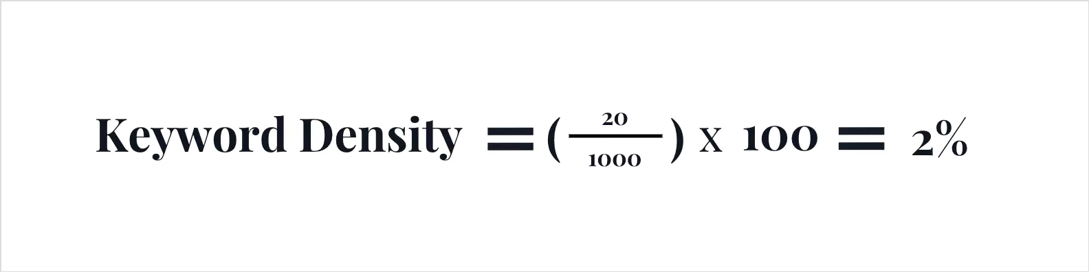 Contoh Perhitungan Keyword Density pada Artikel