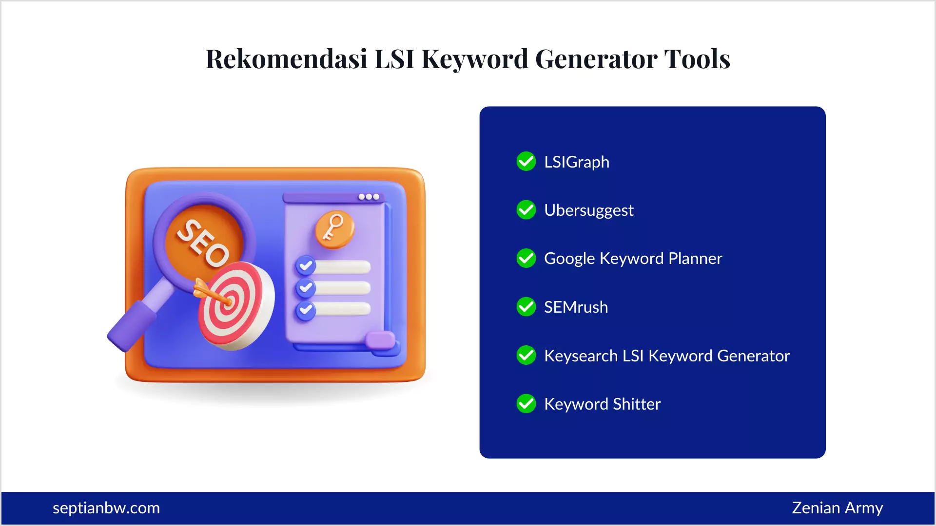 Rekomendasi LSI Keyword Generator Tools