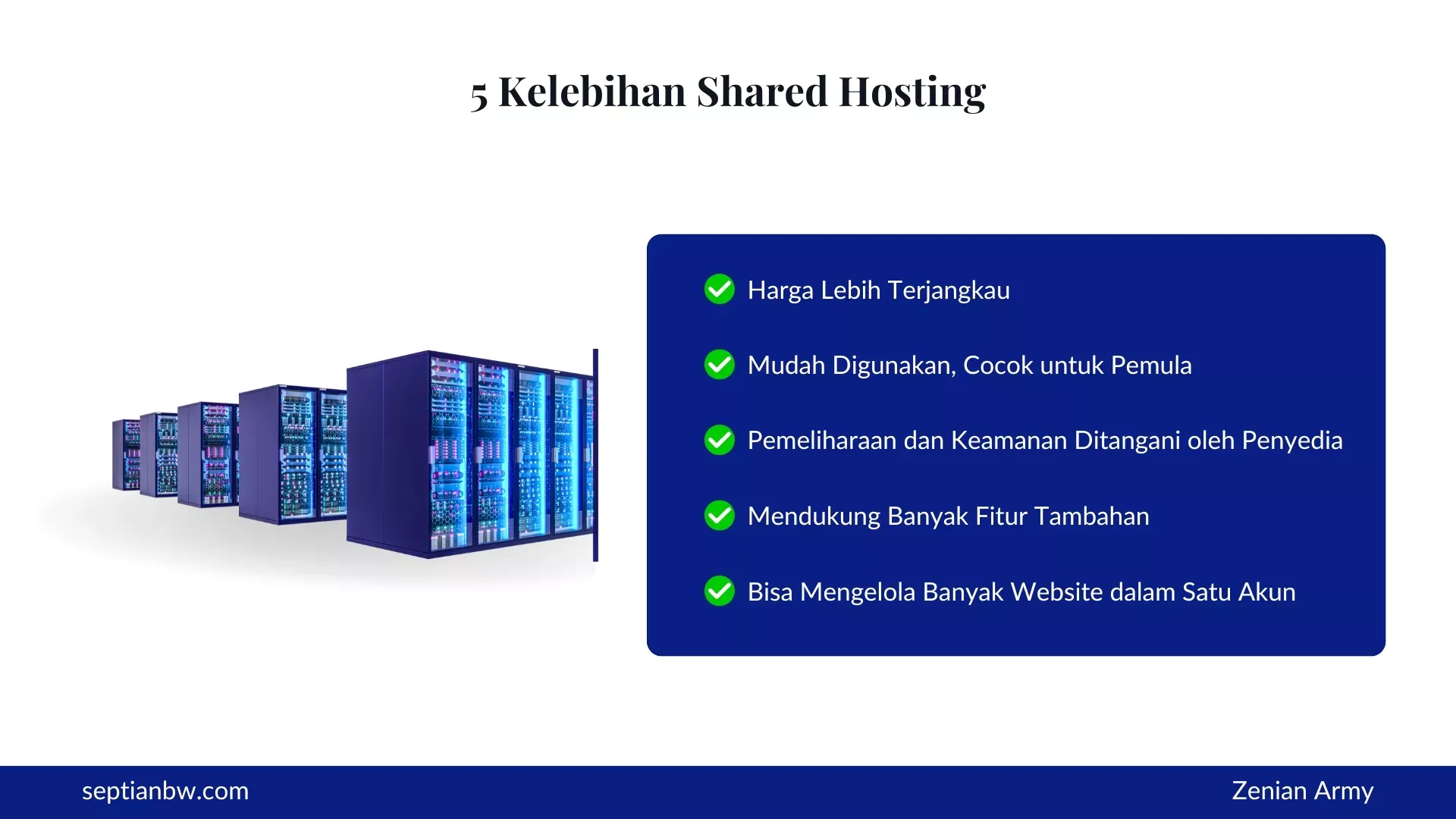 Kelebihan Shared Hosting