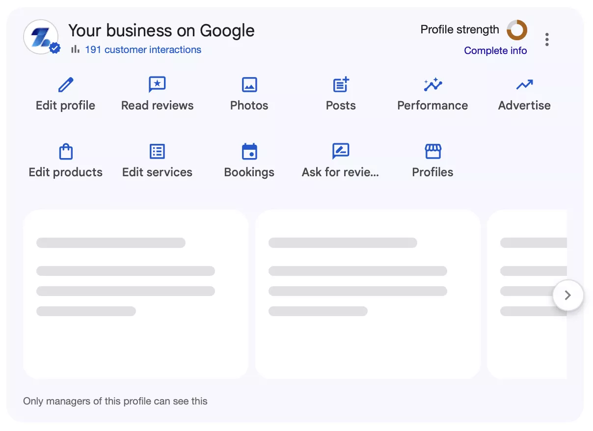Akses Akun Google Business Profile