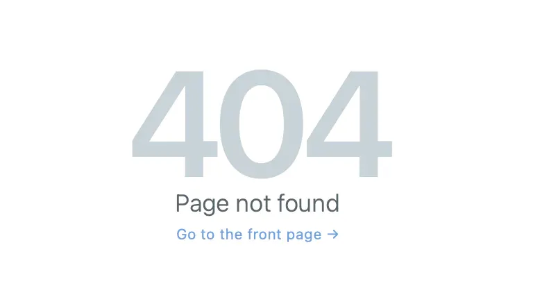 Broken Link 404