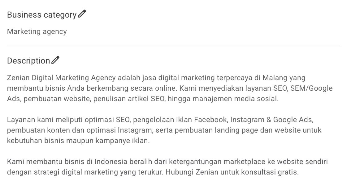 Business Description