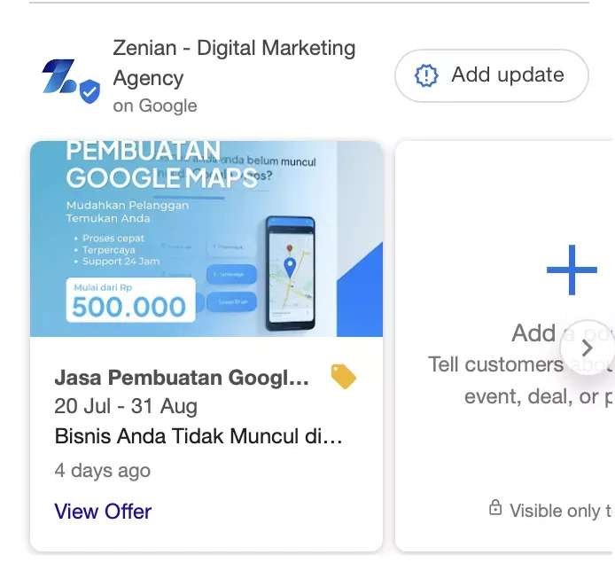Google Posts untuk Bisnis