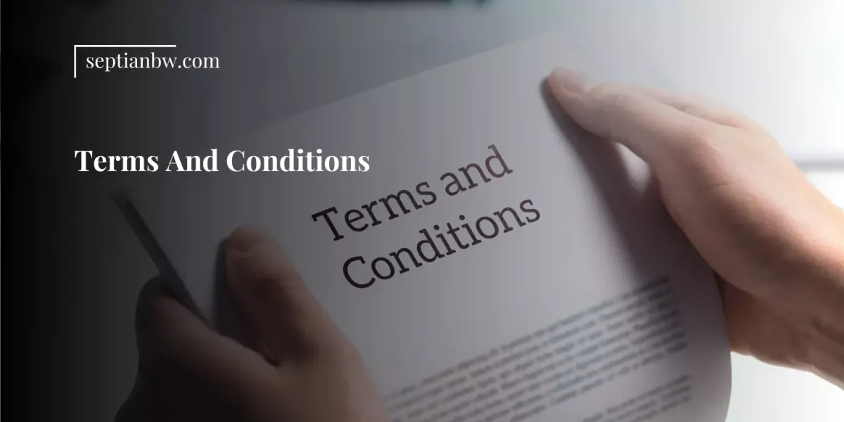 Terms And Conditions