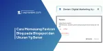 Cara Memasang Favicon Blog pada Blogspot dan Ukuran Yg Benar