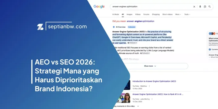 AEO vs SEO 2026: Strategi Mana yang Harus Diprioritaskan Brand Indonesia?