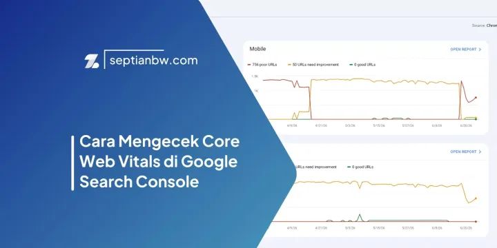 Cara Mengecek Core Web Vitals di Google Search Console