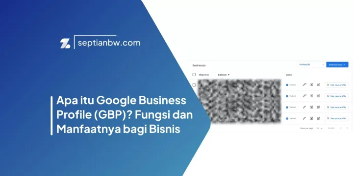 Apa itu Google Business Profile (GBP)? Fungsi dan Manfaatnya bagi Bisnis